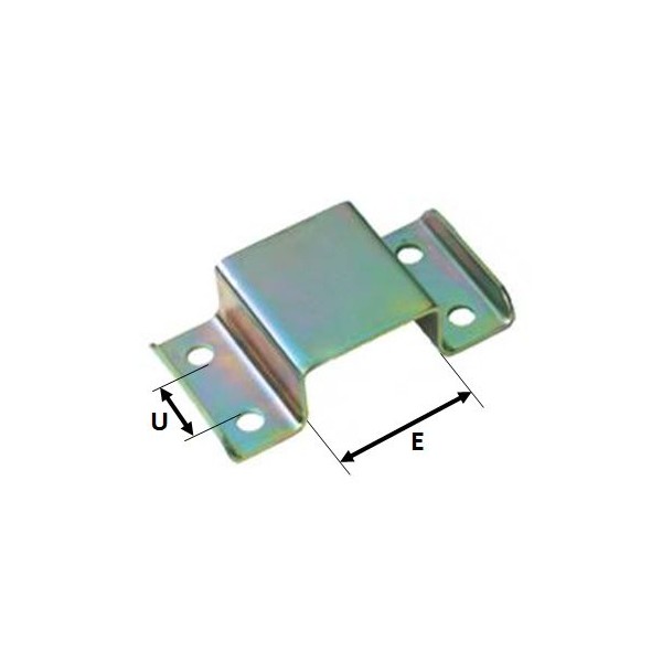 GALET 100 BI-MATIERE ROUGE - 50x100 mm A21,5 pour remorque - MECT-06101
