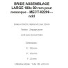 BRIDE ASSEMBLAGE LARGE 180x 80 mm pour remorque - MECT-02209---