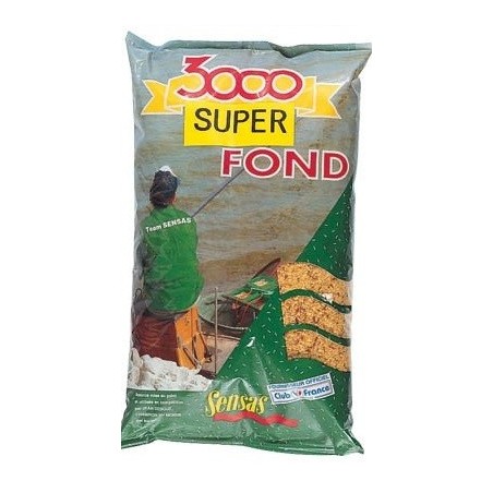 AMORCE SENSAS 3000 SUPER FOND 1KG 