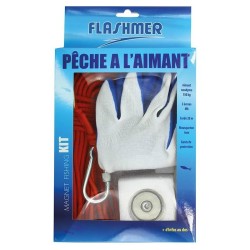 KIT PECHE A L'AIMANT - AIMANT NEODYME 150 KG