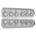 MOLDE DE PLOMOS OLIVE RONDE PERCEE 9-16-22-30-42 GRS   - MOU127