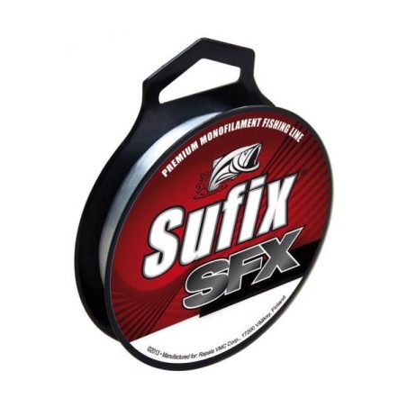 NYLON SUFIX SFX CLEAR 200M 0.45MM - 11,4 KG ---