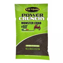 Amorce Power Crunchy - Sac 2Kg - Monster Crab - Black- FUN FISHING 