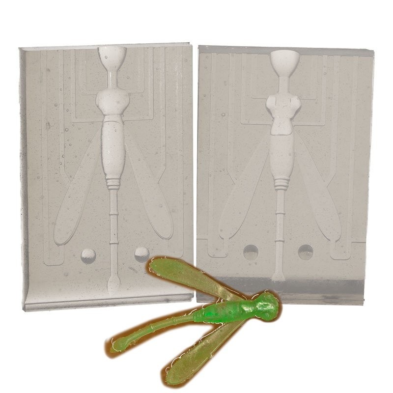 MOLDE SEСUELO SUAVE SILICONE LIBELLULE 90MM - MOUSF12