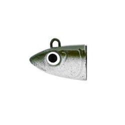 TETE PLOMBEES BLACK MINNOW BM105 - 8G khaki - LOT DE 2 - FIIISH  ---
