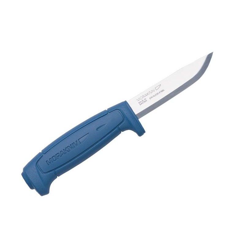 COUTEAU INOX MORA BASIC 546 BLEU