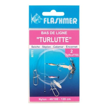 BAS DE LIGNE TURLUTTE FIXE - 3 POTENCES