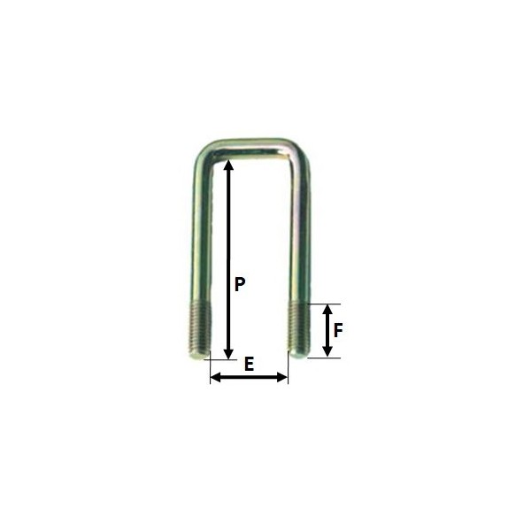 Plaquette d'assemblage 4 trous 80x40 40mm