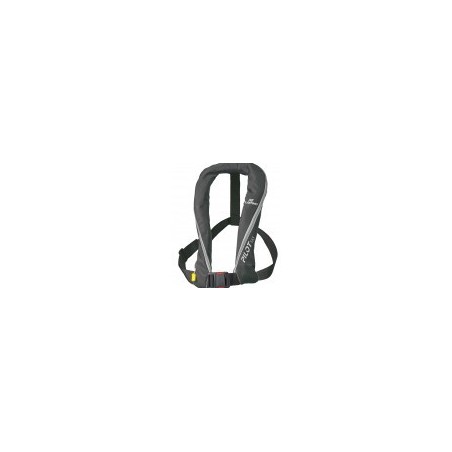 GILET GONFLABLE PILOT 165N ZIP MANUEL NOIR ---