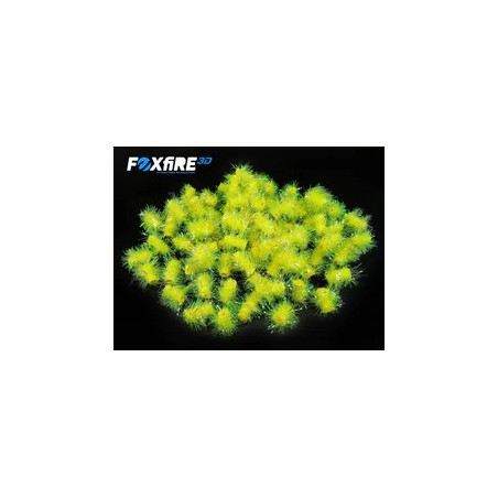 PERLES FOXFIRE 3D POILS HOLOGRAPHIQUE JAUNE