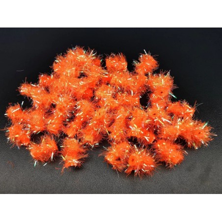 PERLE FOXFIRE 3D POILS HOLOGRAPHIQUE ORANGE