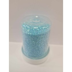 Paillettes rondes IRISE Bleu Tropical 0,4mm  40 ml - PLSPAI443