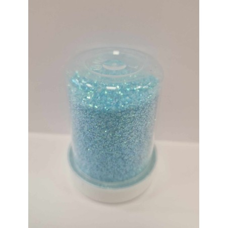 Paillettes rondes IRISE Bleu Tropical 0,4mm  40 ml - PLSPAI443