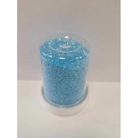 Paillettes rondes IRISE vert turquois 0,4mm  40 ml - PLSPAI440