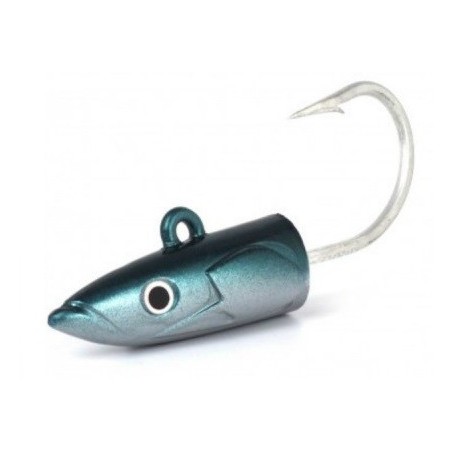 1 tete plombee FIIISH X-Strong 70g -  CRAZY SAND EEL 220 - Bleu Nacre