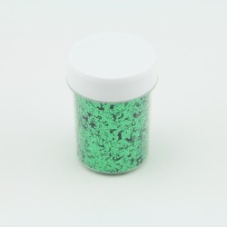 Paillettes rondes Citron Vert 0,4mm  40 ml  pour plastique liquide - PLSPAI439