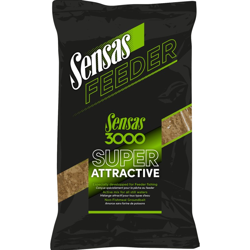 AMORCE SENSAS FEEDER 3000 SUPER ATTRACTIVE 1KG 