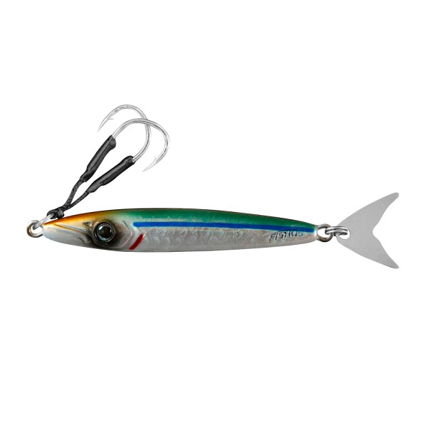 Leurre De Pêche Spinning Espejig 35g Argent Sardines – Marque Fishus, Pour Mer