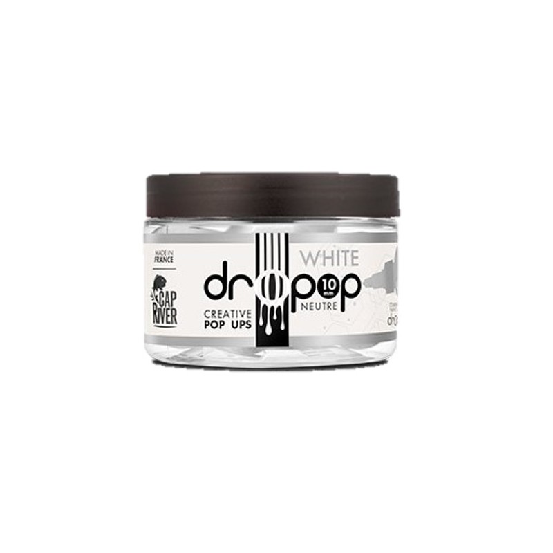 Pop-ups DROPOP Neutre - 14 mm - 40 grs - Blanc - CAP RIVER