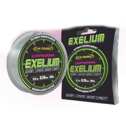 NYLON Exelium Carpodrôme - 0,250 mm - 5,80 kg - 150m - FUN FISHING