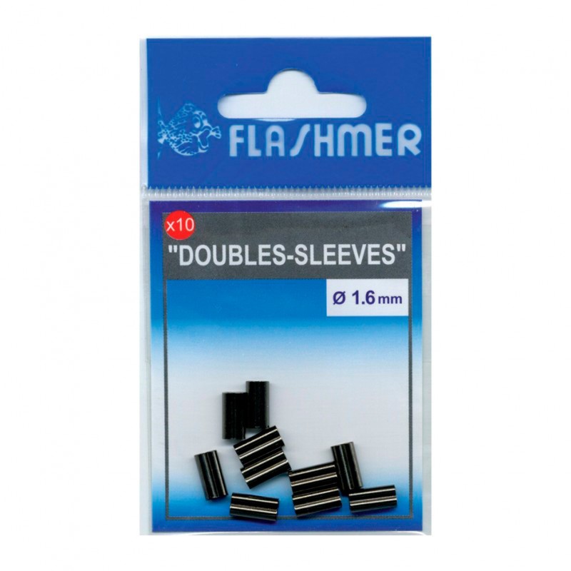 DOUBLE SLEEVE BRONZE 2.0 x 15 mm - Sachet de 10