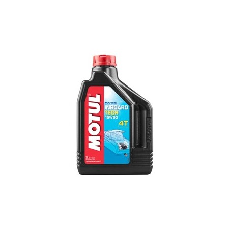 HUILE MOTUL 4 TEMPS TECHNOSYNTHESE 15W50 moteurs inboard essence 2L --ndd