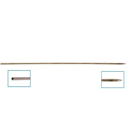 AIGUILLE A VERS LAITON 18 CM - 1,5 MM - TUBE DE 2 -- TOP