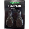 Plombs KORDA Flat Pear Swivel 3 oz - 84 grs Blister (2 pcs)  WEED ---ntt