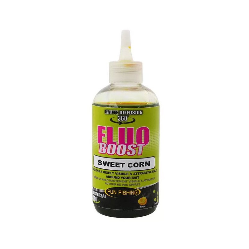 Fluo Boost - 185ml - Hemp & Bun Spice - Fun Fishing 