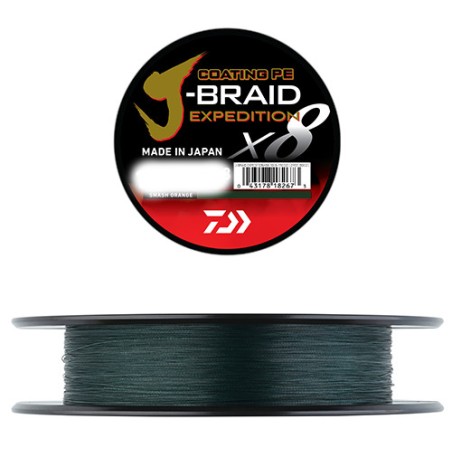 TRESSE DAIWA JBRAID EXPEDITION 16/100 - 9,8kgs - 300M