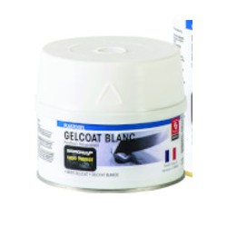 GELCOAT BLANC DE FINITION + CAT - 250GRS SOROMAP