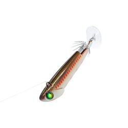 LEURRE FIIISH POWER TAIL SQUID DEEP 50 GRS RED MULLET 