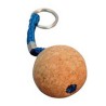 Porte-clés liège FLOTTANT une boule - Ø 50 mm