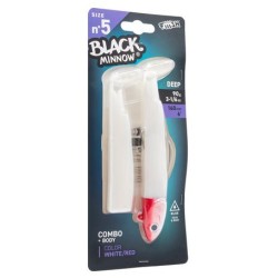 LEURRE FIIISH Combo Deep BM160 - 90g - Blanc + TP rouge