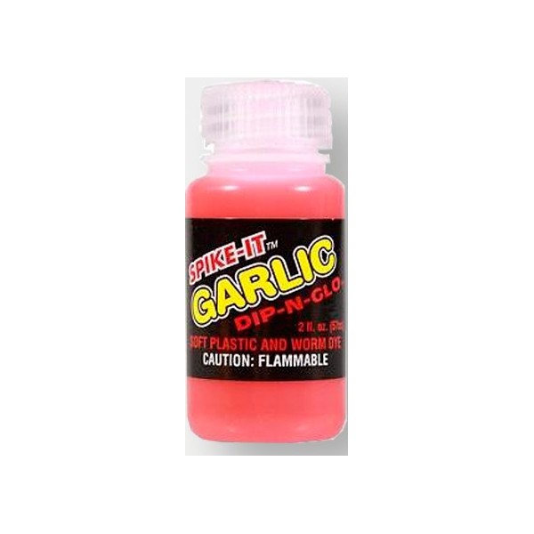 TEINTE LEURRE DIP AND GLO - GARLIC FIRE RED ROUGE - SPIKE IT
