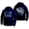 SWEAT SEABASS MOTIF BAR - BLEU MARINE L - LABRAX SNIPER