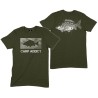 TSHIRT MOTIF CARPE - VERT OLIVE M - CARP ADDICT