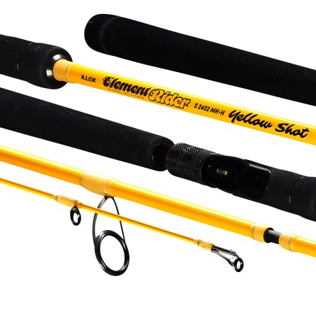CANNE ILLEX ELEMENT RIDER X5 S2402MH-H YELLOW SHOT 2m40 10/50grs