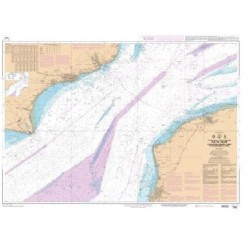 CARTE SHOM DETROIT PAS DE CALAIS NON PLIEE 7323 A PLAT