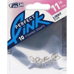 10 AGRAFES FIIISH LIGHT - 23LB - 10kg - PERFECT LINK