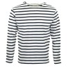 MARINIERE PECHEUR HOMME MANCHES LONGUES BLANC/MARINE T.XXXL 