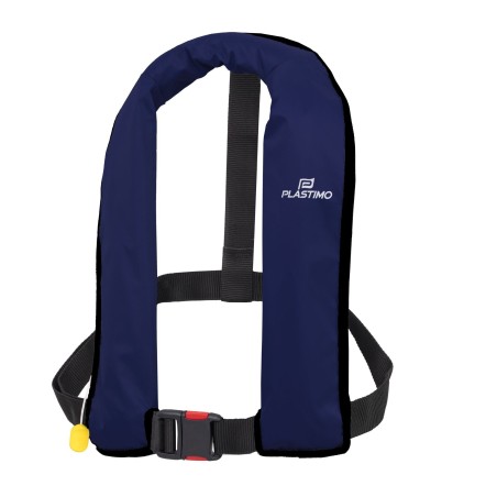 Gilet de sauvetage gonflable MANUEL Neo 165 bleu marine Plastimo