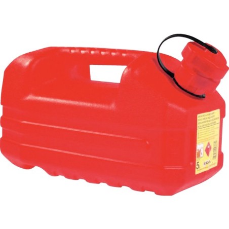 Jerrican 10L hydrocarbures rouge 