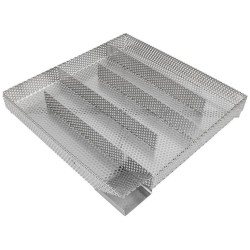 SERPENTIN INOX POUR FUMOIR 215mm - 205mm - 47mm