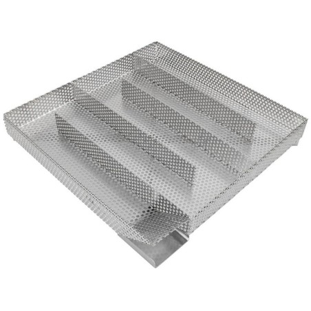 SERPENTIN INOX POUR FUMOIR 215mm - 205mm - 47mm