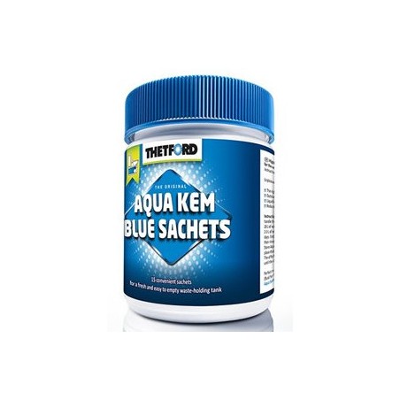 Aqua Kem Bleu en Sachet - 15 Doses - THETFORD