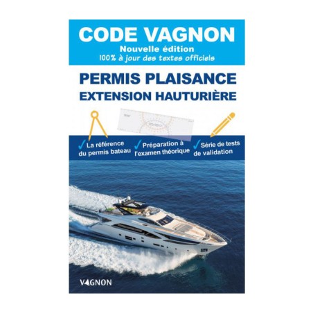 LIVRE CODES VAGNON PERMIS PLAISANCE HAUTURIER 