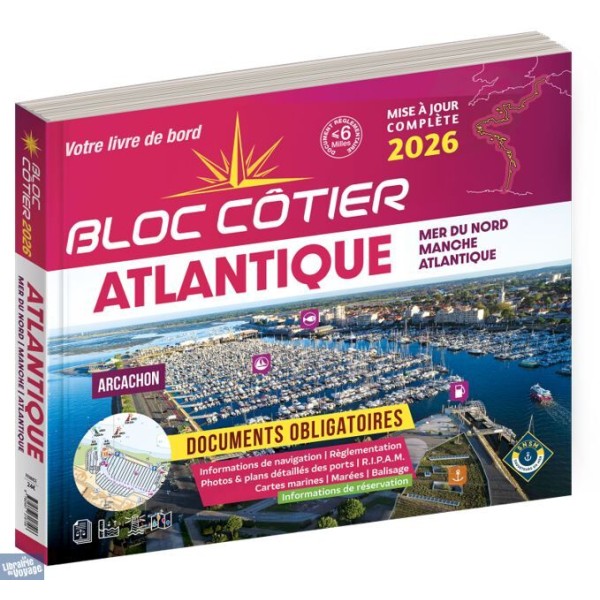 LIVRE BLOC COTIER ATLANTIQUE 2026
