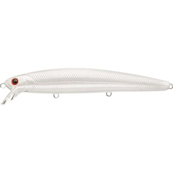 LEURRE LUCKY CRAFT SW Flash Minnow 110 SP Blanc Pearl White