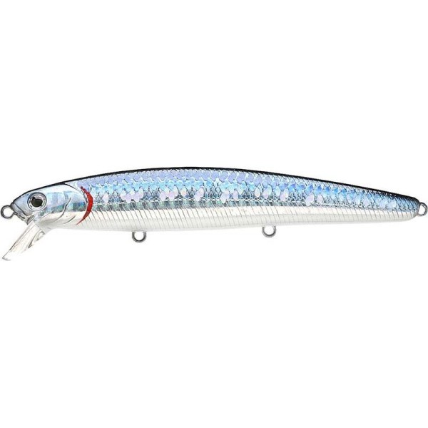 LEURRE LUCKY CRAFT SW Flash Minnow 110 SP Zebra MS Aurora BLACK